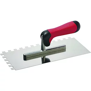 SCHULLER Glättkelle 2-K-Griff 280 x 130mm Z6 x 6 rostfrei