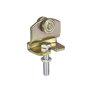 Rollapparat HELM 490 einpaarig, Stahl verzinkt, gelb