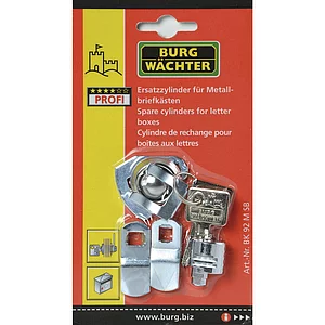 BURG Ersatzzylinder zu Metall Briefkasten