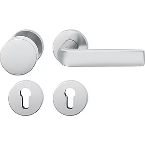 FSB Feuerschutz Wechselgarnitur 76 1267 AGL DIN PZ, rechts, Edelstahl matt