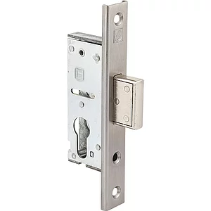 WSS Rohrrahmenschloss U-Stulp mit Riegel, DM 30, Edelstahl