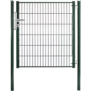 H+S Uni Tür für Zaunhöhe 1,4 m grün