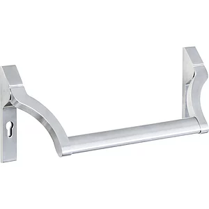 BKS Stangengriff 74000 EN 1125 Gangflügel PZ 72, ohne Griffrohr, silber eloxiert