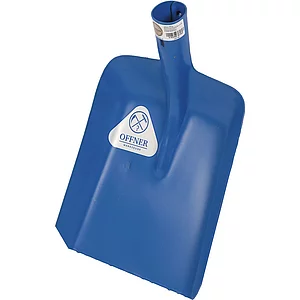 OFFNER Randschaufel aus Stahlblech ohne Stiel Größe 340 x 280 mm