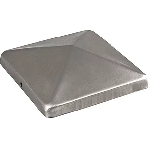 Abdeckkappe für Holzpfosten 100x100 mm Edelstahl