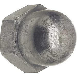 DIN1587/ 6 M10 blank Hutmutter hohe Form - Schlüsselweite nach ISO