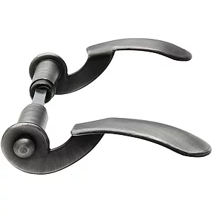 SCHÖSSWENDER Drückerpaar ELITE, Ansatz 18 mm, schwarz passiviert