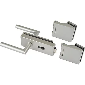 Beschlagsgarnitur Classic PZ, Aluminium Edelstahl-Effekt