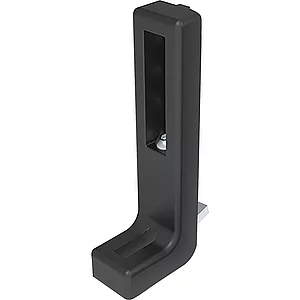 FATH Bodenwinkel 160 mm höhenverstellbar schwarz Nut 8