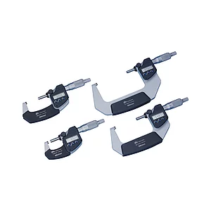 MITUTOYO Digimatic Bügelmessschrauben-Satz IP 65 Messbereich 0-100 mm