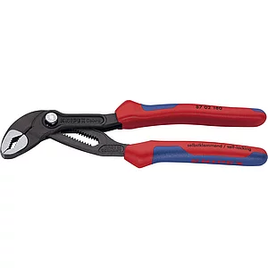 KNIPEX Cobra® Wasserpumpenzange, poliert, 2-K 180 mm