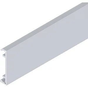 SOLIDO 100/HELM Klipsblende ME minimale Einbauhöhe silber eloxiert auf Maß