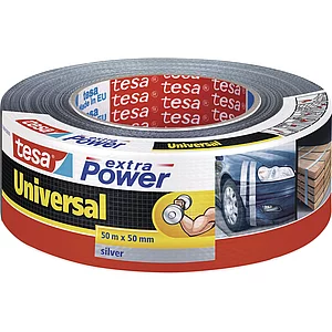 TESA Gewebeband extra Power 50mmX50 Meter, grau