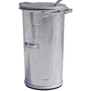 Mülltonne 110 Liter Stahlblech verzinkt