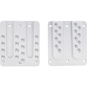 PITZL Doppel HVP 120x140x12 mm Aluminium eloxiert