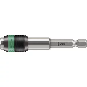 WERA Universal Bithalter Rapidaptor 889/4/1 mit Dauermagnet 1/4"sechskant 75 mm