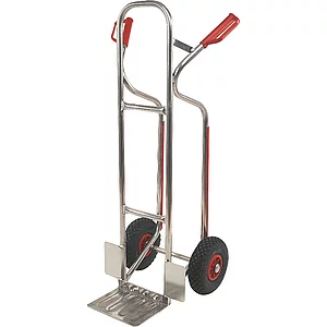 Alu Rodel luftbereift Tragkraft 200 kg Schaufelgröße 200 x 300 mm