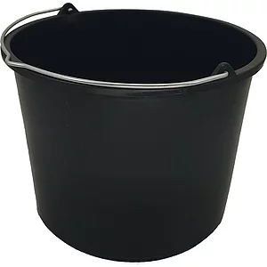 Baueimer Basic LDPE Inhalt 12 Liter mit Nasenbügel