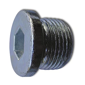 DIN908 5.8 M12x1.5 blank Verschlussschraube zylindrisches, metr. Feingewinde