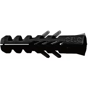 Industriedübel Nylon F14 schwarz in Grosskartons