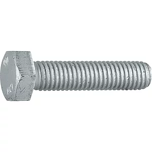 ISO4017 10.9 M16x 80 Zinklamellen besch. Sechskantschraube ohne Schaft