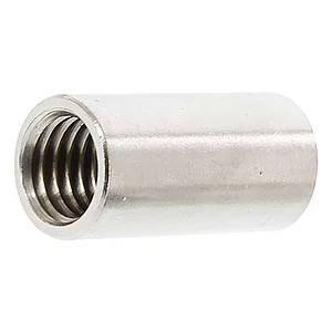 Distanzbuchsen rund M 8x 20 Edelstahl A4 (Langmutter)