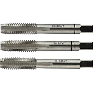 BOHRCRAFT Hand-Gewindebohrer-Satz HSSG DIN352 metrisches Linksgewinde M20