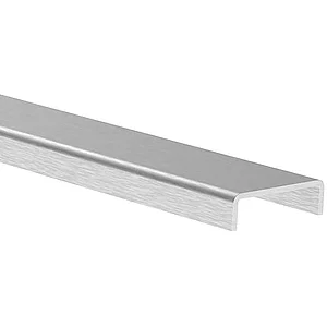 ECONOMY Kantenschutzprofil 24,5x6 mm, L=6000 mm, Glas 20-21,52 mm, Edelstahl