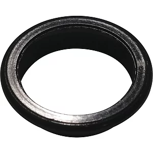 Drückerführung 18 mm, Kunststoff schwarz