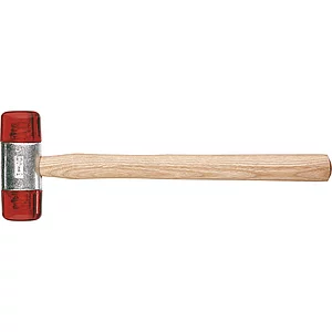 Plastikhammer Kopfdurchmesser 40 mm mit Eschenstiel