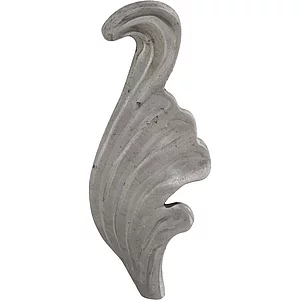 ARTEFERRO Blatt, rechts, 40 x 110 x 3 mm, Schmiedeeisen