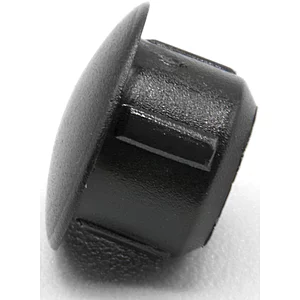 Abdeckstopfen für Bohrloch ø 5mm mit Abhubsicherung Polyethylen schwarz