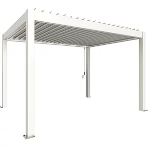 BIOHORT Pergola Gr. 4 x 3,5 weiß