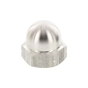 DIN1587 M10 Edelstahl A2 Hutmutter hohe Form - Schlüsselweite nach ISO