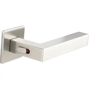 MARCHESI Drückerpaar SQUARE Smart Look, Türstärke 50-57 mm, Edelstahl matt