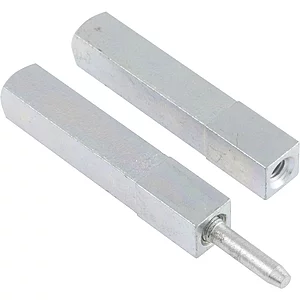 Drückerstift GEOS 247V geteilt, LI 50 x LA 50, VK: 8,5/9/8,5 mm, Stahl verzinkt