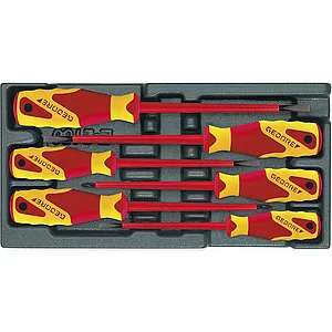 GEDORE VDE Schraubendreher-Satz 1500 ES-VDE 2170 PZ in 1/3 ES-Modul 6-teilig