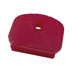 Kennkappe für Zylinderschlüssel Kunststoff rot