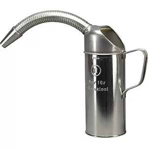 PRESSOL Messbecher Weißblech inklusive Flexauslauf Inhalt 2 Liter