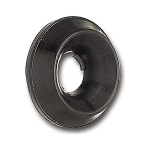 Rosette 90° M 4 Polyamid schwarz für Senkschrauben