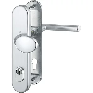 SH-Wechselgarnitur STOCKHOLM-auf Schild PZ88, 57-67, SST, mit Kzs., silber