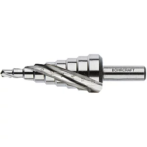 BOHRCRAFT Stufenbohrer Gr.5 HSS 2 Schneiden Bohrer ø 6,0-37,0 mm