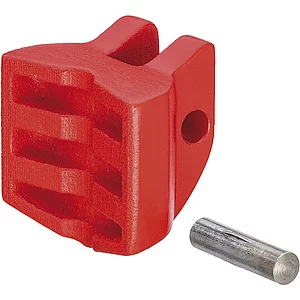 KNIPEX Ersatz-Anlagebacke 9119 für Fliesenbrechzange 9113, rot