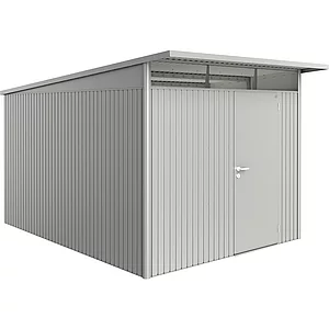 BIOHORT Gerätehaus AvantGarde A8 silber-metallic