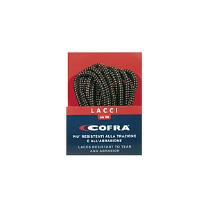 COFRA Schuhbänder schwarz/braun 110 cm