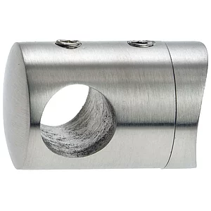 CROSO Querstabhalter für Rohr ø 42,4 mm, Bohrung 10,2 mm, Edelstahl V2A