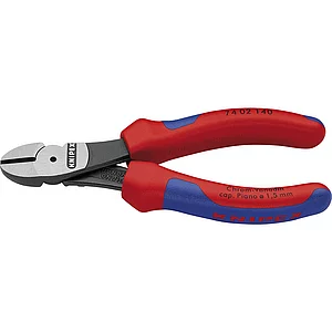 KNIPEX Kraft-Seitenschneider Form 0 DIN 5749 2K-Griff Länge 140 mm