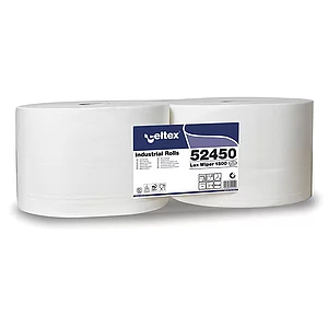 Putzpapier-Rolle weiß 240 mm 2-lagig Packungsinhalt 2 Rollen
