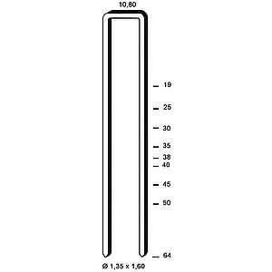 ALSAFIX Klammern Type L 30 mm aus Stahldraht verzinkt (15600 Stück)