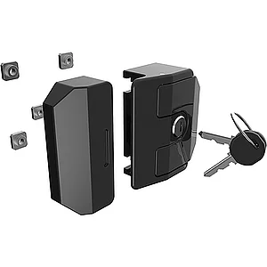 FATH Fallenverschluss Zinkdruckguss schwarz